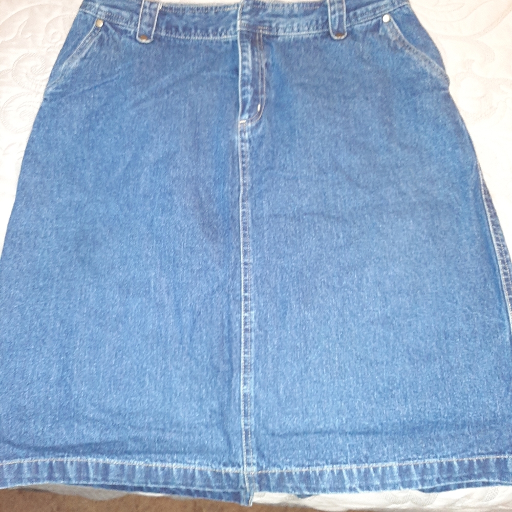 Jean skirt